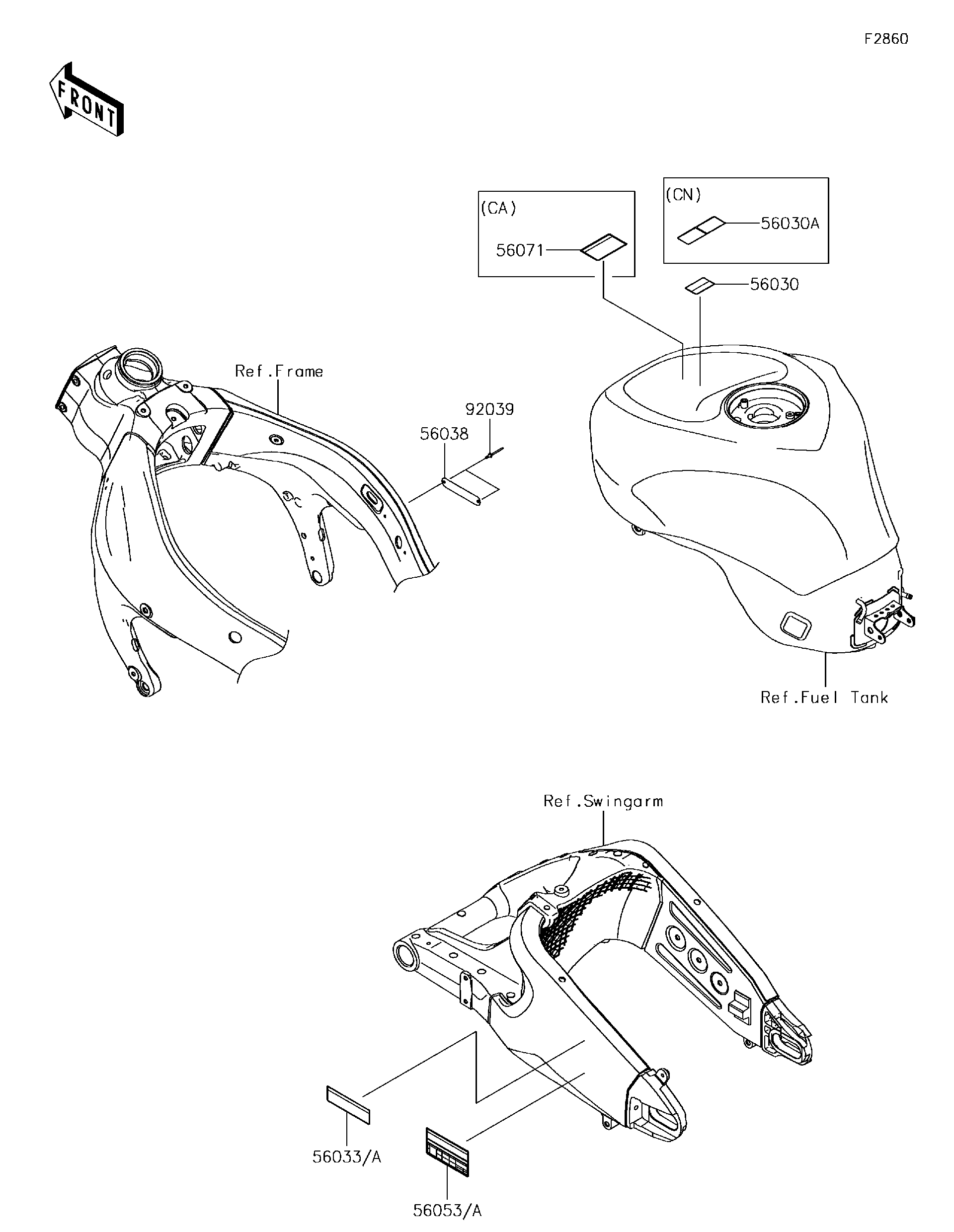 2018 Kawasaki Motorcycles Parts-Finder Diagrams | Rocky Mountain