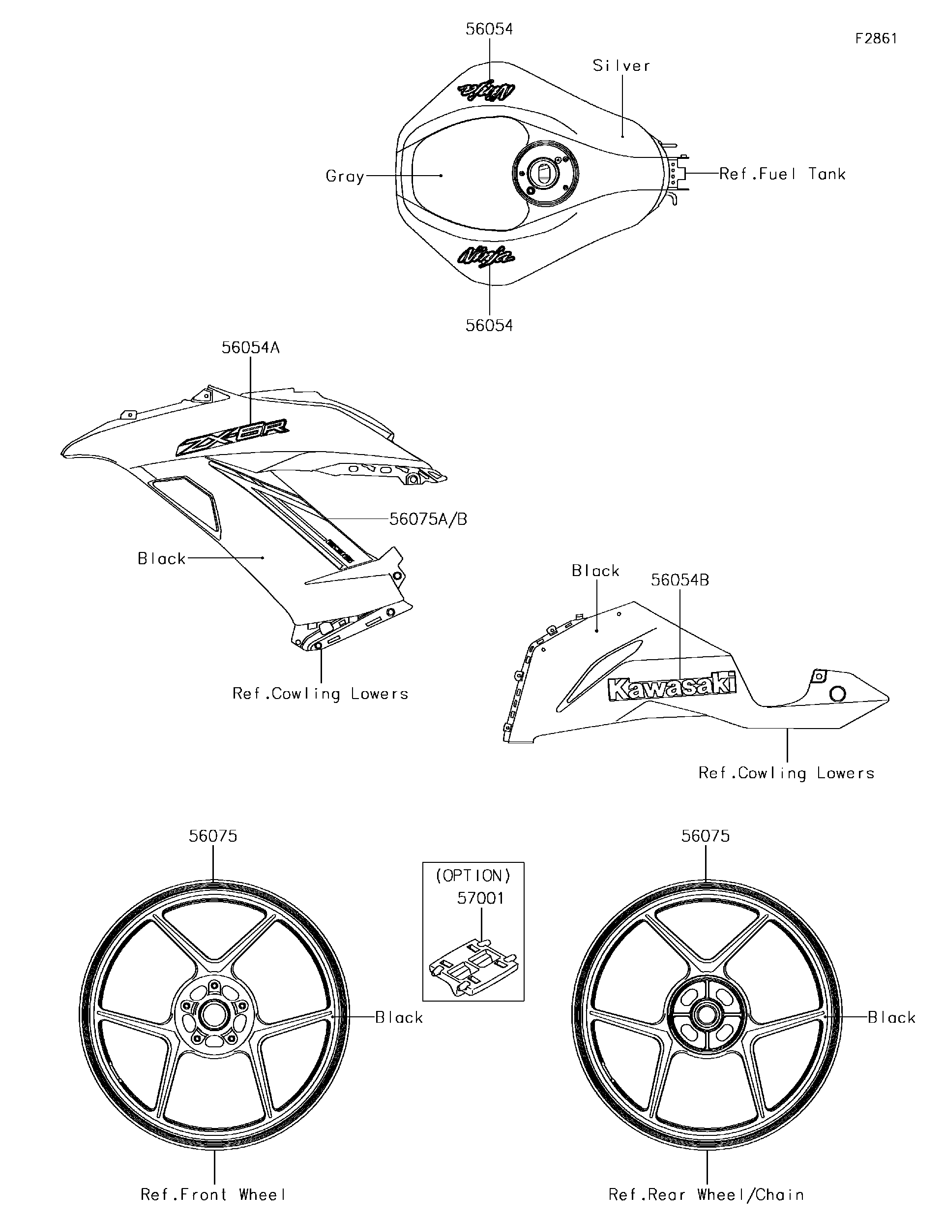 2018 Kawasaki Motorcycles Parts-Finder Diagrams | Hankster's