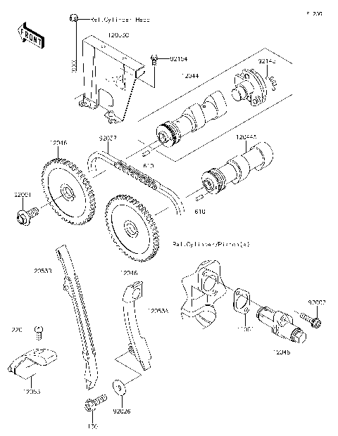 Camshaft(s)/Tensioner