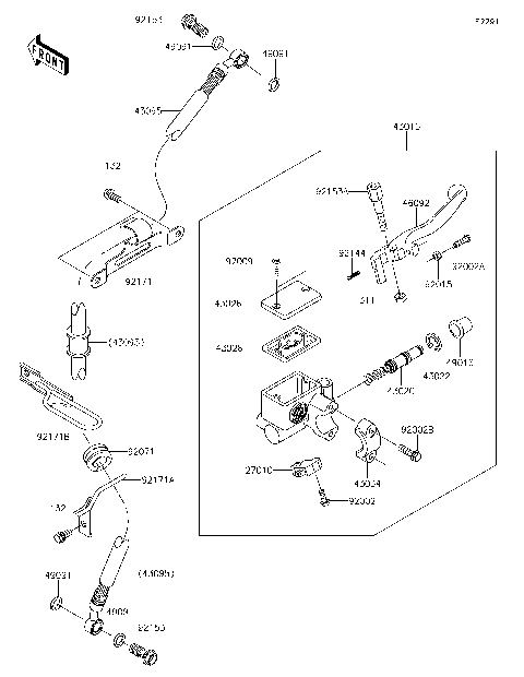 Front Master Cylinder