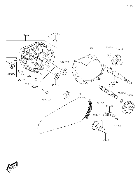 Gear Change Drum/Shift Fork(s)