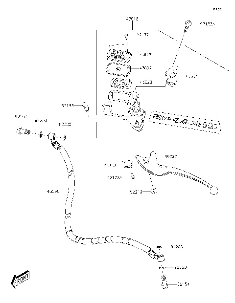 Front Master Cylinder