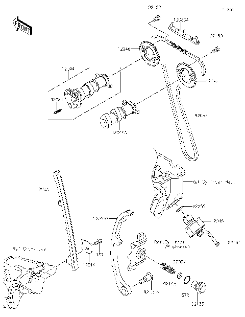 Camshaft(s)/Tensioner