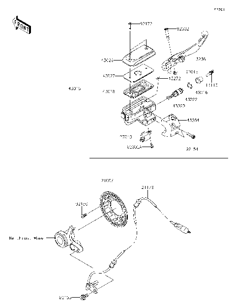 Front Master Cylinder