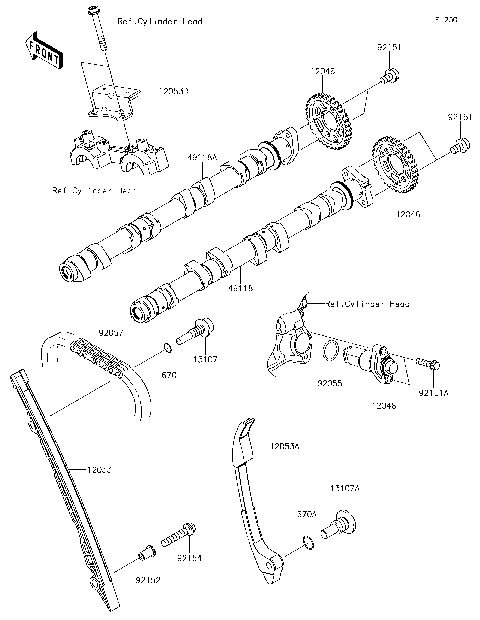 Camshaft(s)/Tensioner