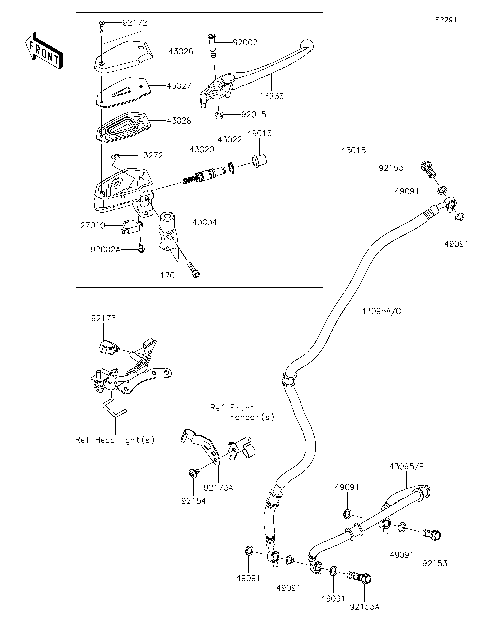 Front Master Cylinder