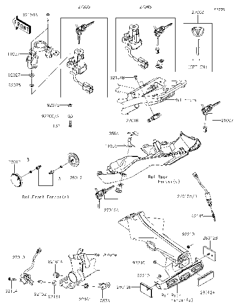 Ignition Switch/Locks/Reflectors