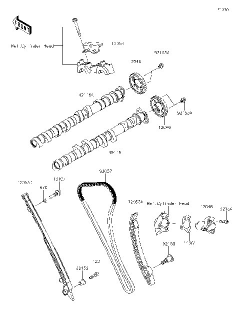 Camshaft(s)/Tensioner