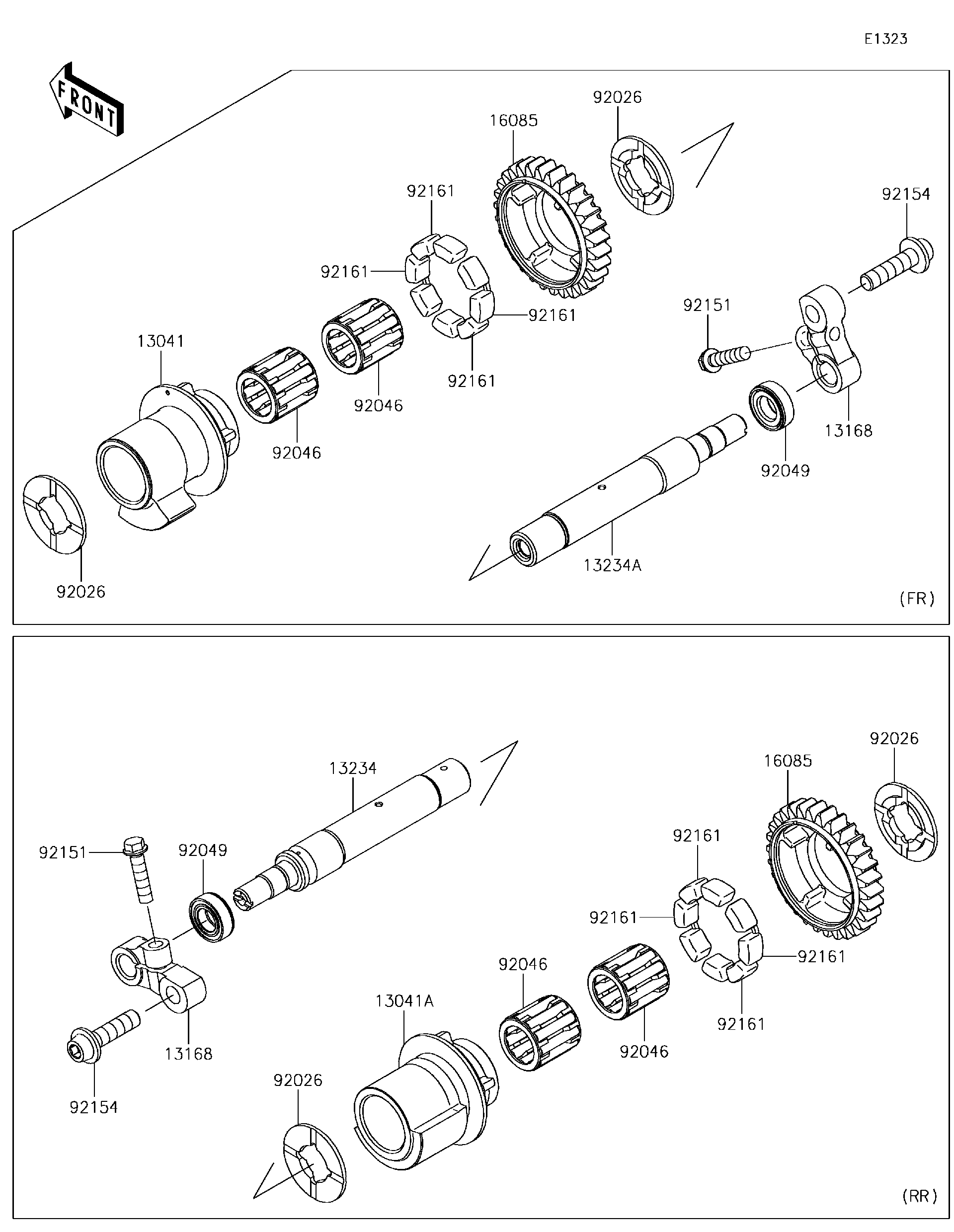 2018 Kawasaki Motorcycles Parts-Finder Diagrams | Rocky