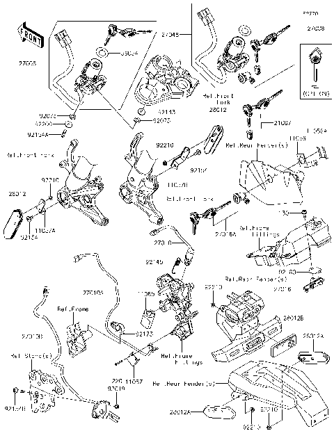 Ignition Switch/Locks/Reflectors