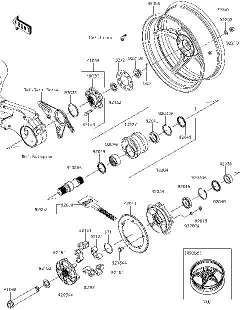 Rear Wheel/Chain