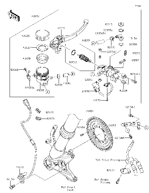 Front Master Cylinder