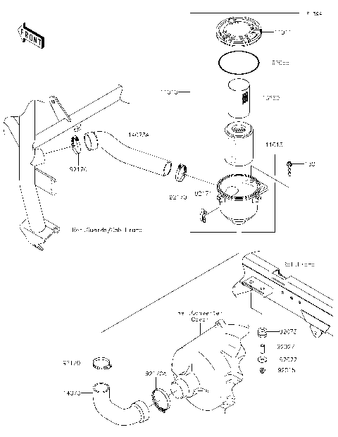 Air Cleaner-Belt Converter