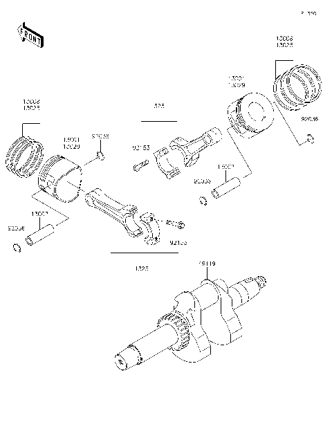 Crankshaft/Piston(s)
