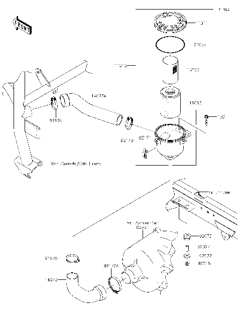 Air Cleaner-Belt Converter