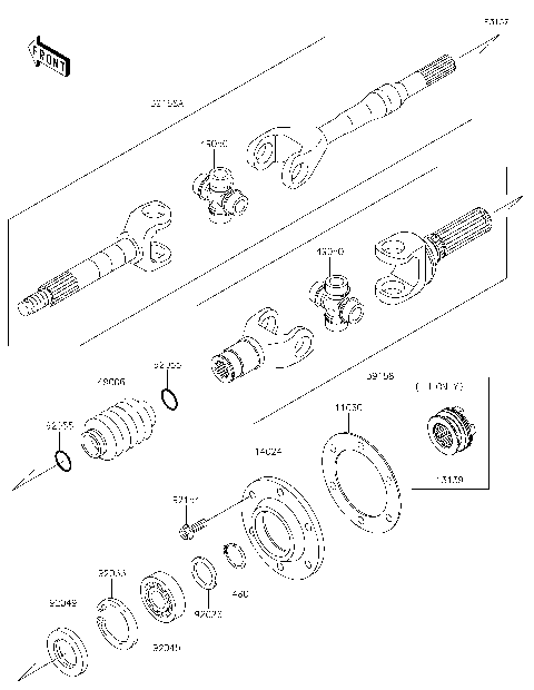 Drive Shaft-Rear