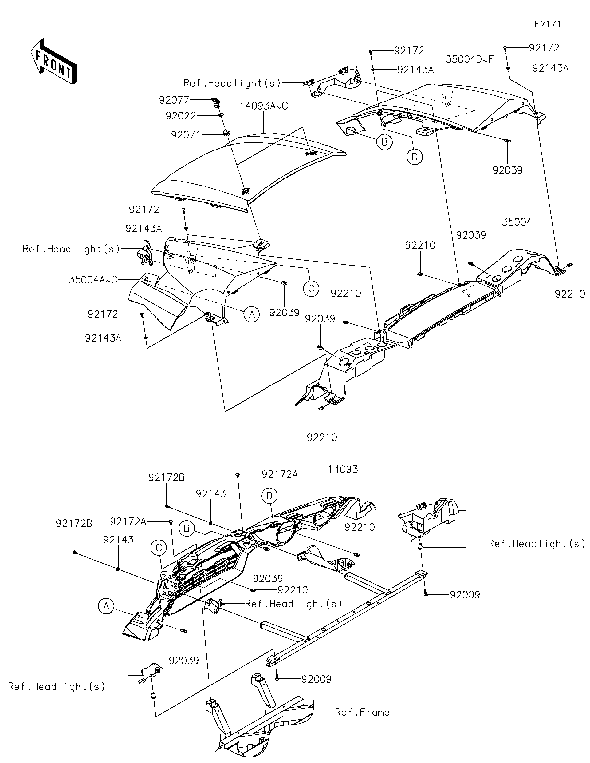2019 Kawasaki Utility Vehicles Parts-Finder Diagrams | Hankster's