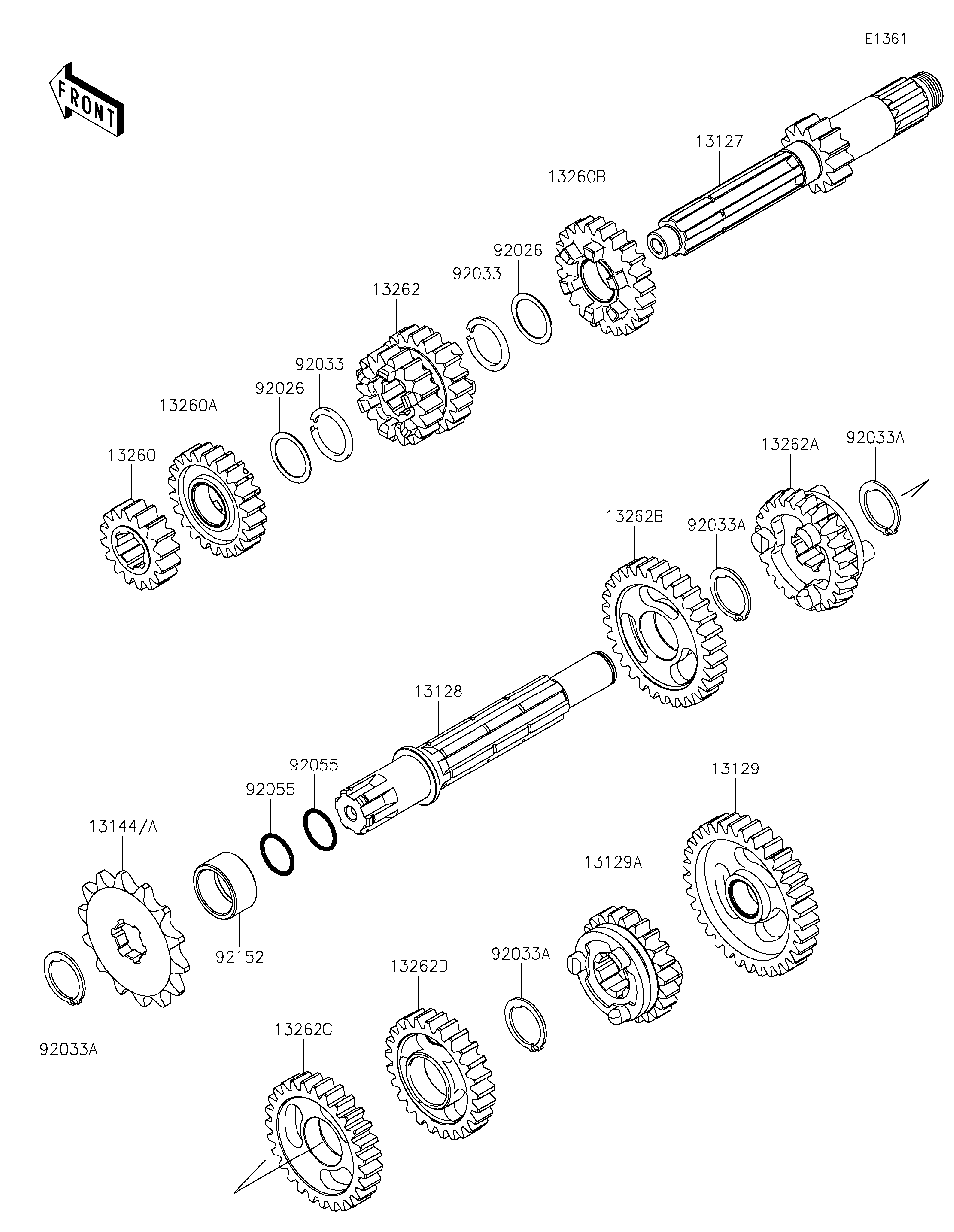2026 Kawasaki Motorcycles Parts-Finder Diagrams | Factory