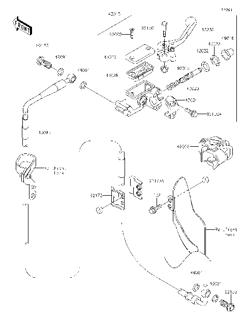 Front Master Cylinder