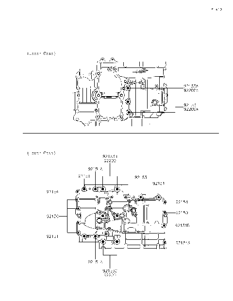 Crankcase Bolt Pattern