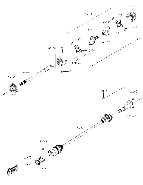 Drive Shaft-Propeller