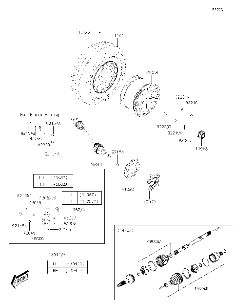 Front Hubs/Brakes