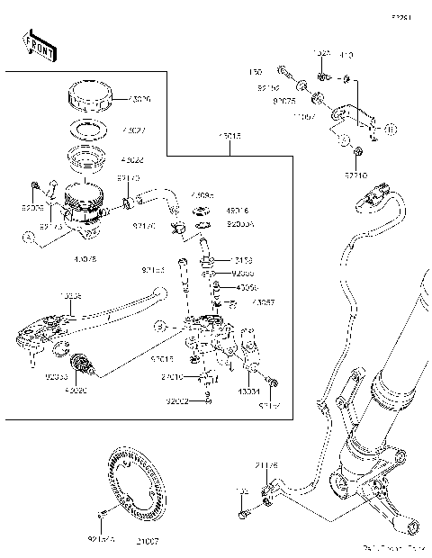 Front Master Cylinder