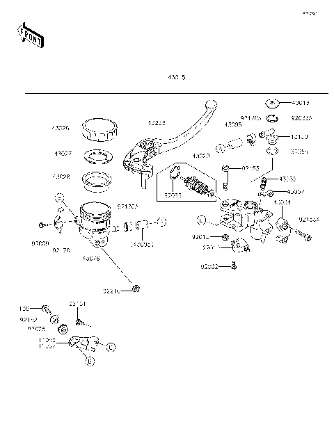 Front Master Cylinder
