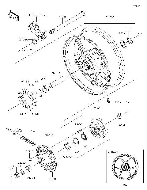 Rear Wheel/Chain