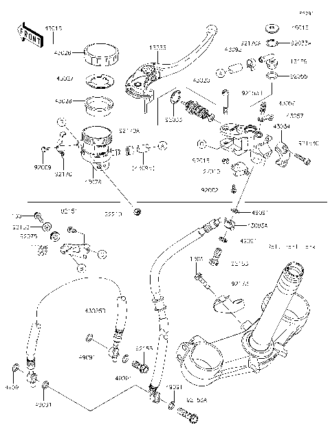 Front Master Cylinder