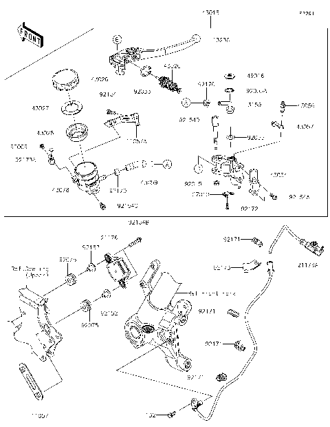 Front Master Cylinder