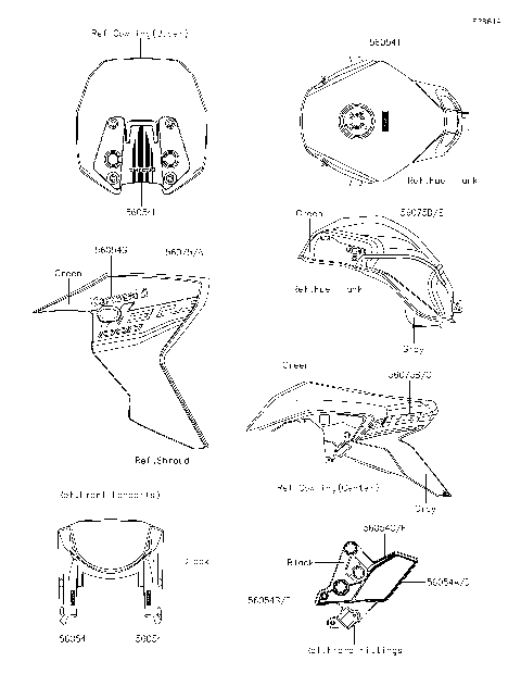 Decals(Green/Gray)(DLF)(CA,US)