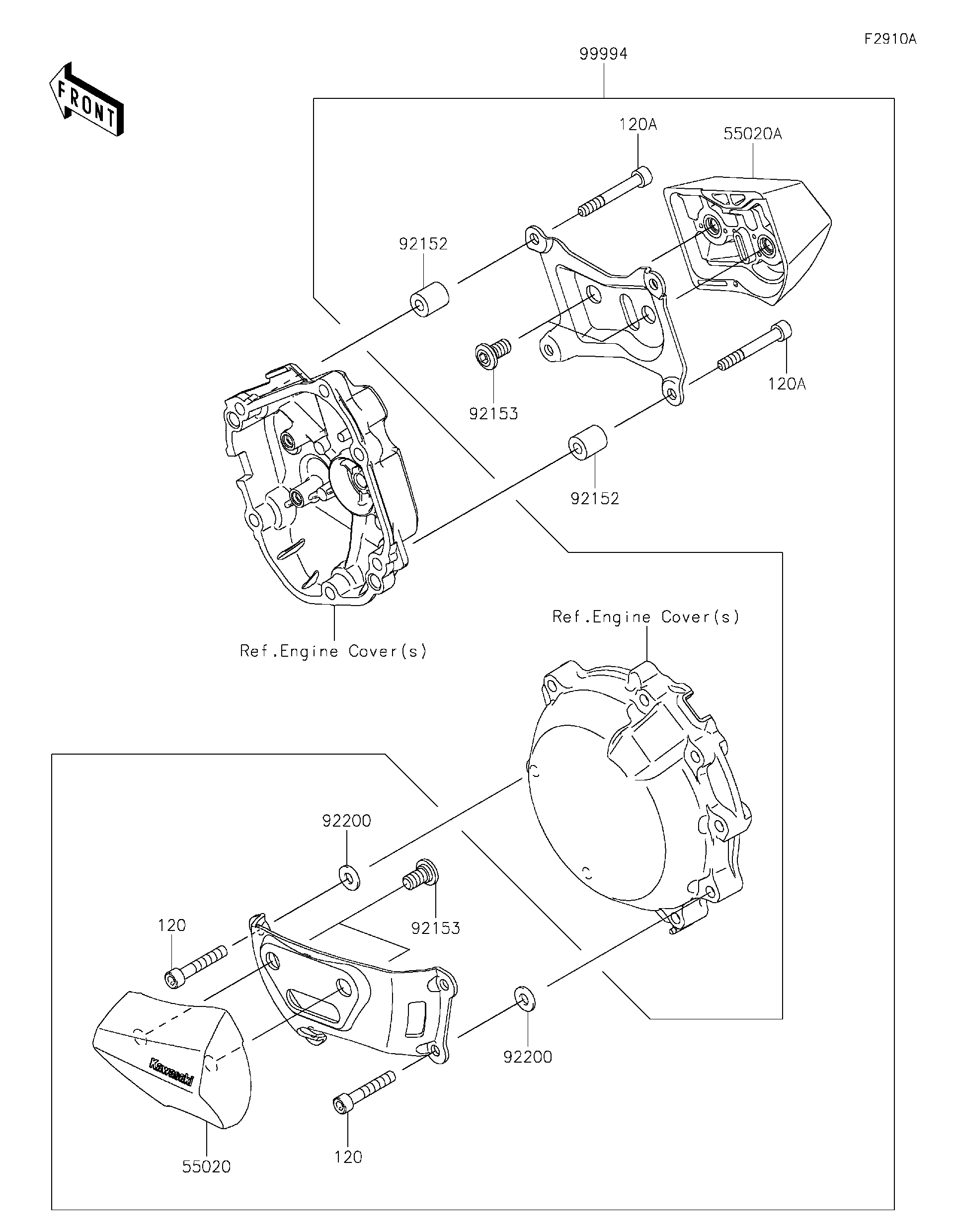 2020 Kawasaki Motorcycles Parts-Finder Diagrams | Battle Creek
