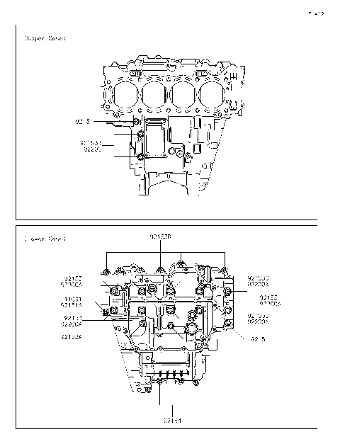 Crankcase Bolt Pattern