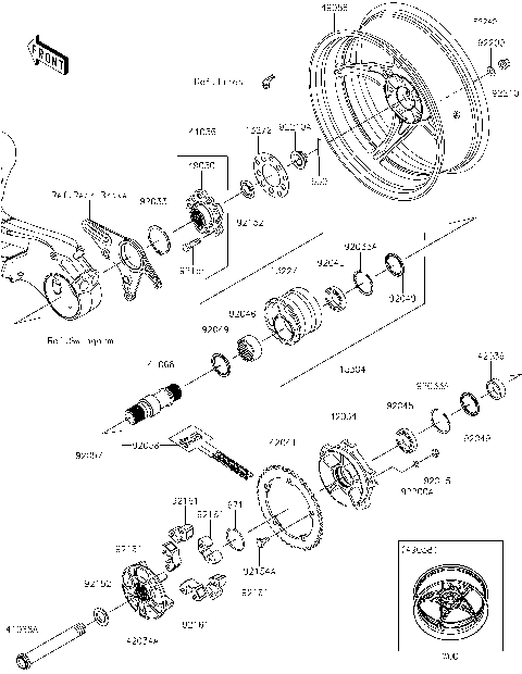Rear Wheel/Chain