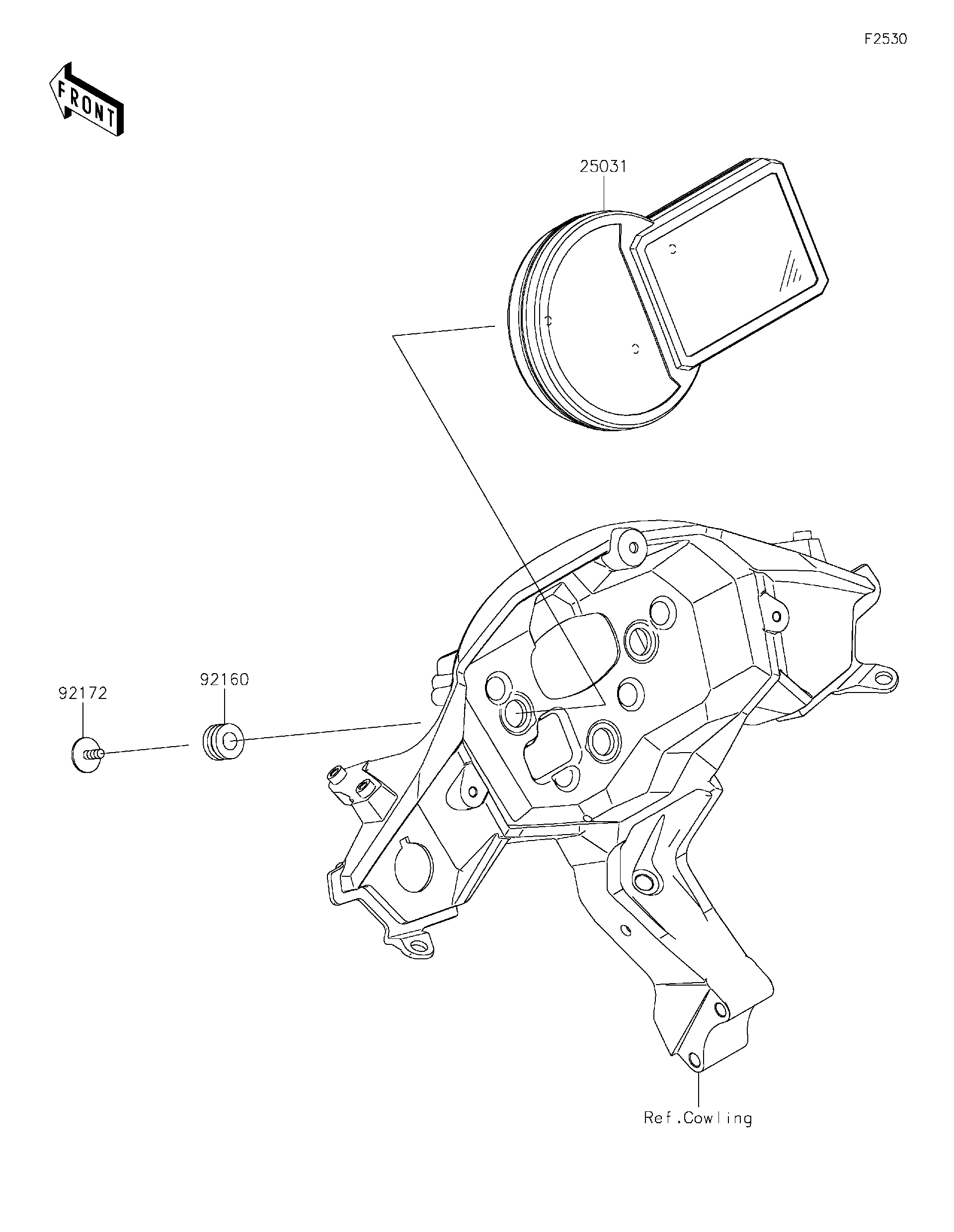 KT4Lページ Kawasaki Motorcycle 1999 OEM Parts Diagram for Carburetor