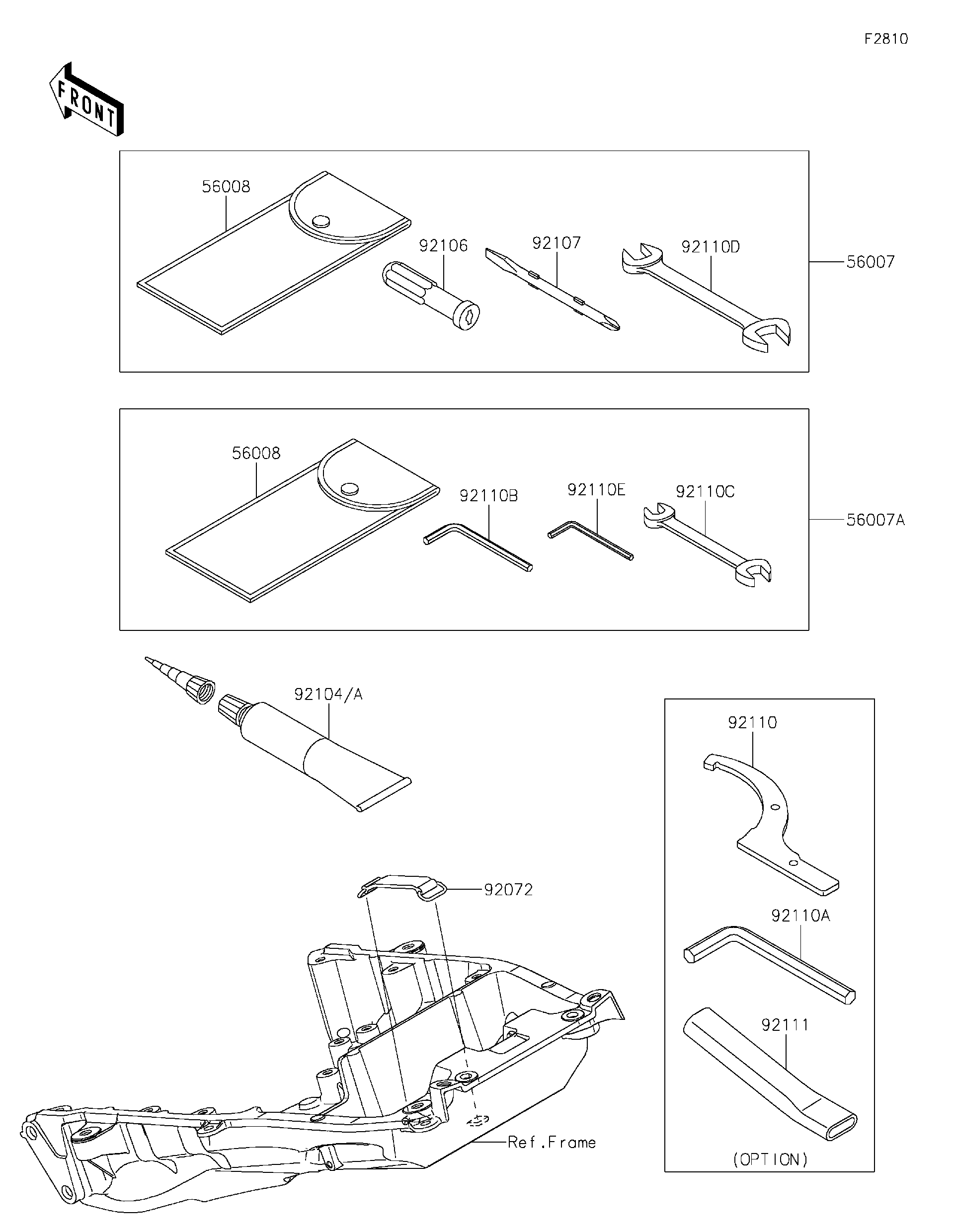 2020 Kawasaki Motorcycles Parts-Finder Diagrams in Palmer MA