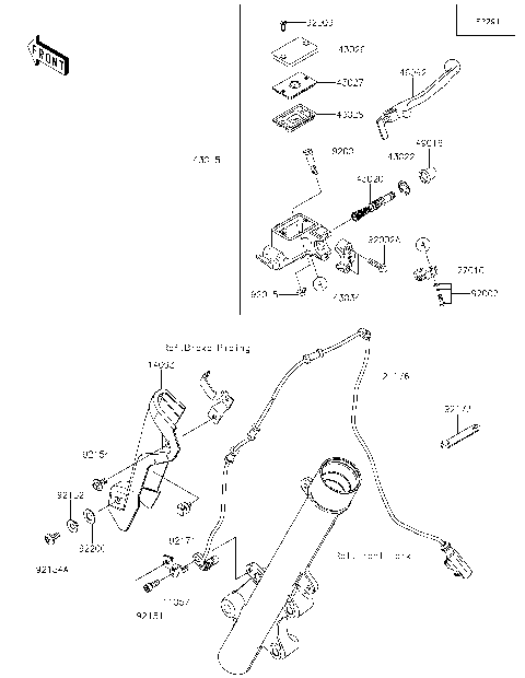 Front Master Cylinder
