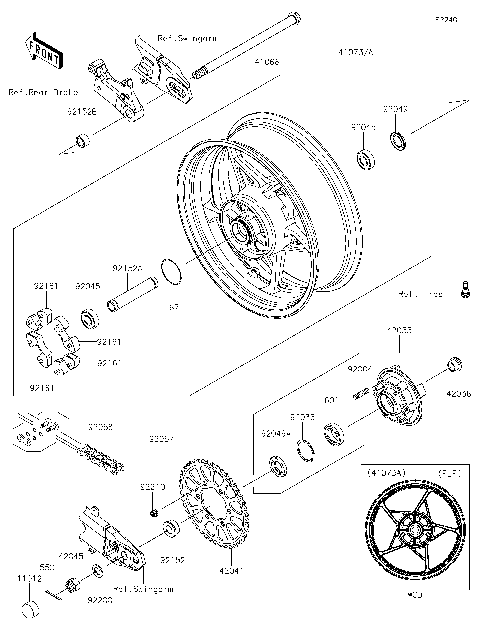 Rear Wheel/Chain