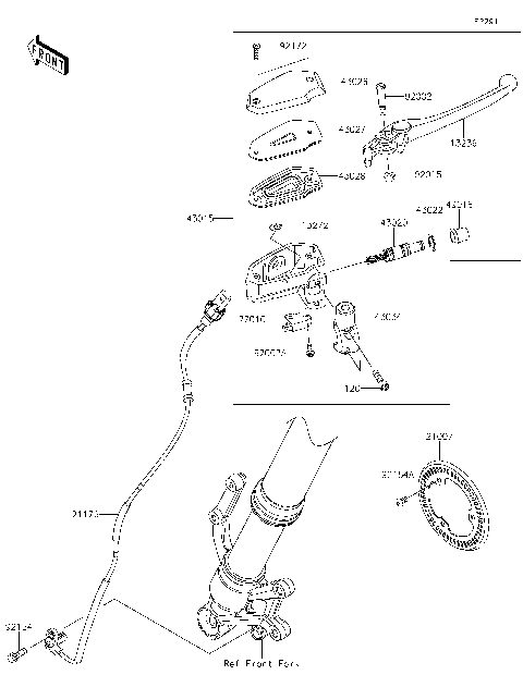 Front Master Cylinder