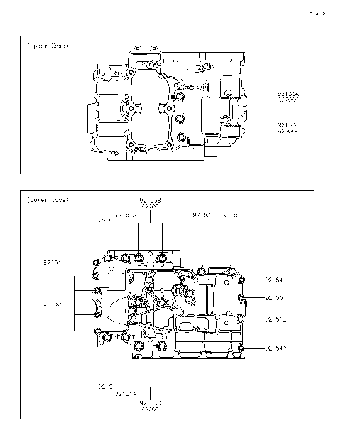 Crankcase Bolt Pattern