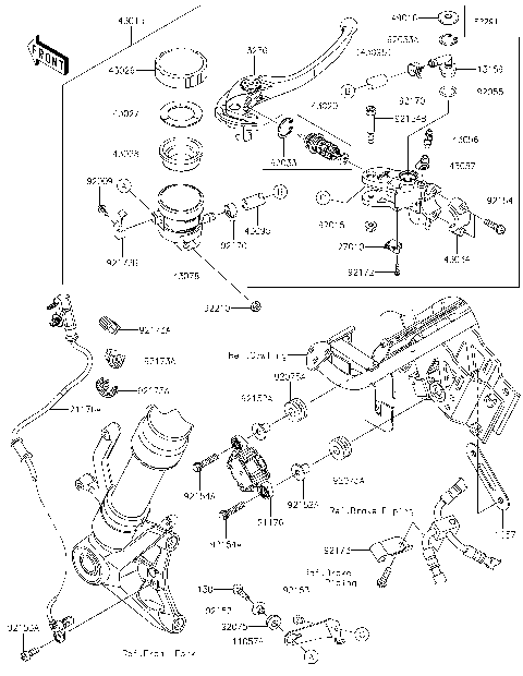 Front Master Cylinder