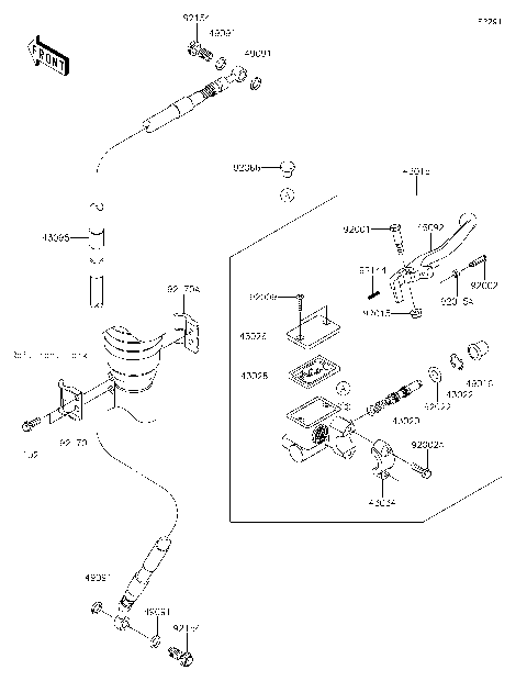 Front Master Cylinder