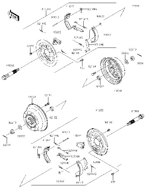 Front Hubs/Brakes