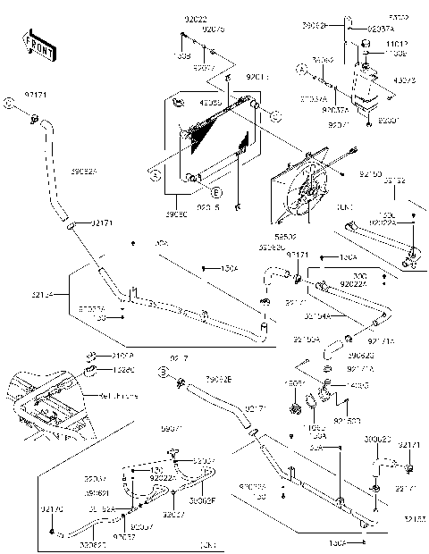 Radiator(-JK1AFCM1 MB533973)