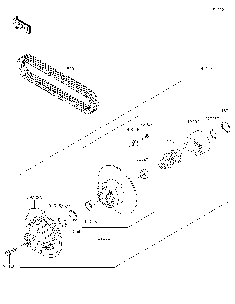 Driven Converter/Drive Belt