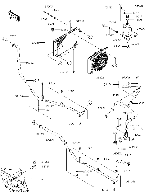 Radiator(JK1AFCS1 MB514836 - )