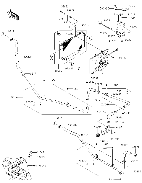Radiator(-JK1AFCZ1 MB500167)