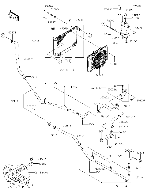Radiator(JK1AFHA1 MB500218 - )
