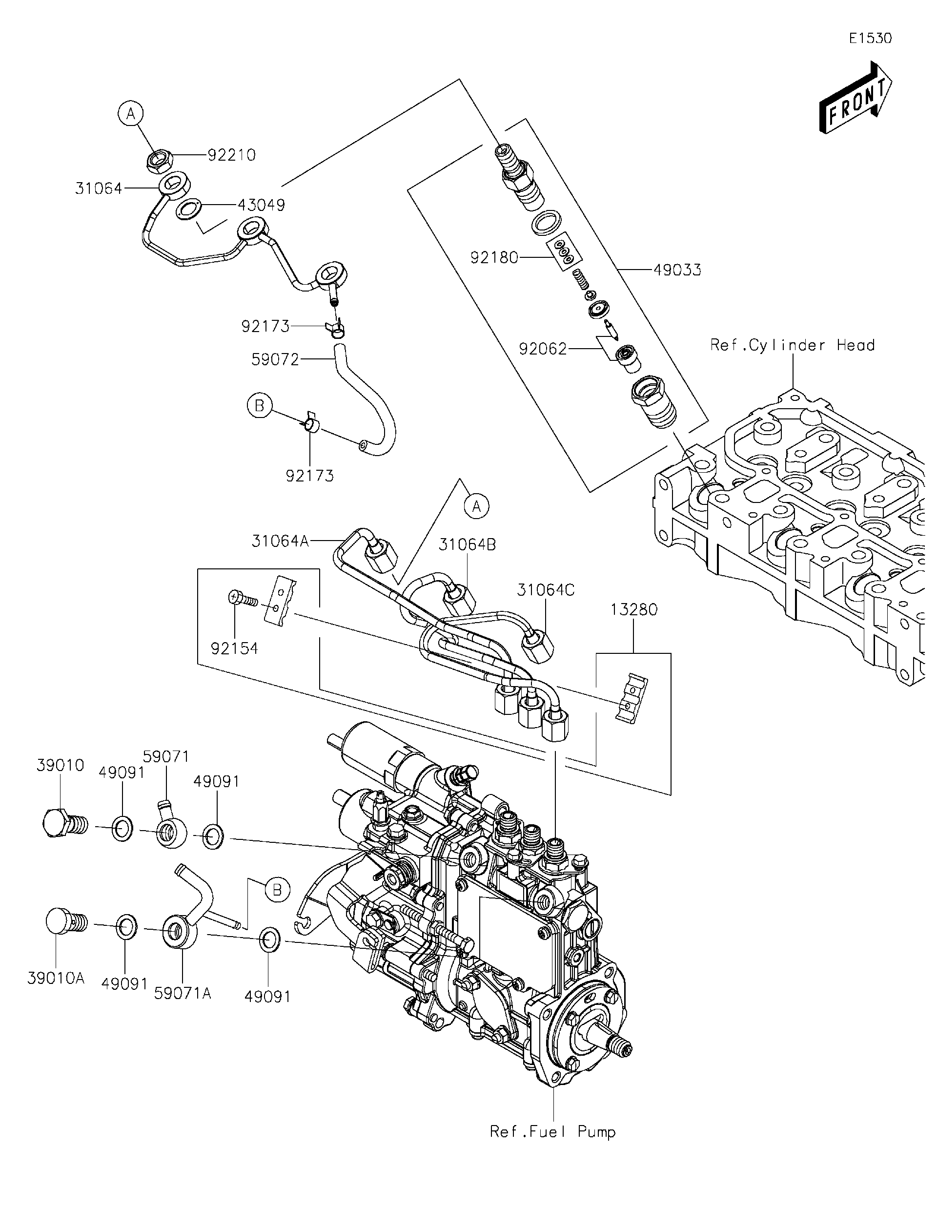 ルコマンド 2021 Kawasaki Utility Vehicles Parts-Finder Diagrams